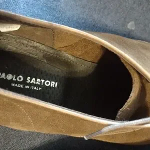 paolo SARTORI Shoes Paolo Sartori Suede Men Shoes Size 46